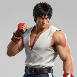 Filipino, fighting game portrait, Tekken