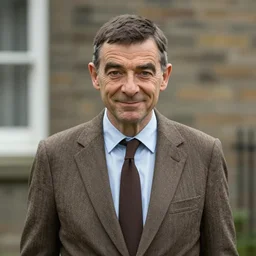 mr. bean in doc martin series, award winning photo from steve mccurry
