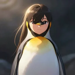penguin anime girl