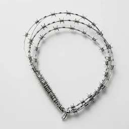 barbed wire bullwhip designed by Christian Lacroix