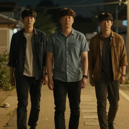 korean film still from korean adaptation of jordan peele's get out