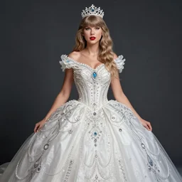 taylor swift as a princess of venus, intricate, elegant, highly detailed, digital painting, artstation, concept art, smooth, sharp focus, illustration, art by frank frazetta, william mortensen, arny freytag