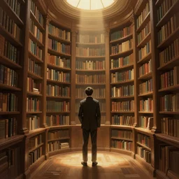 Library, elegant, volumetric lighting, digital painting, highly detailed, artstation, sharp focus, illustration, concept art, ruan jia, steve mccurry