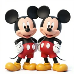 mickey mouse by wlop and makoto shinkay
