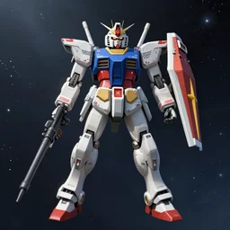 An Azure Wolf themed gundam floating in space , highly detailed, cinematic lighting, mobile suit, GUNDAM, mecha, golden ratio, rule of thirds, illustration, trending on artstation, Pixiv, HD