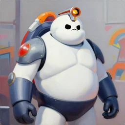 greg manchess portrait painting of armored ghostbuster peter venkman overwatch character, medium shot, asymmetrical, profile picture, organic painting, sunny day, matte painting, bold shapes, hard edges, street art, trending on artstation, by huang guangjian and gil elvgren and sachin teng