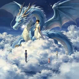 makoto shinkai concept art of the cloud dragon dimension, key visual, ambient lighting, highly detailed, digital painting, artstation, concept art, sharp focus, by makoto shinkai and akihiko yoshida and hidari and wlop and greg rutkowski