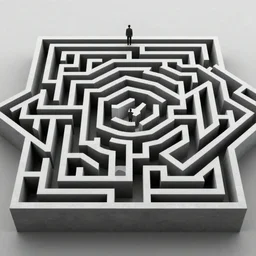 Endless maze by MC escher