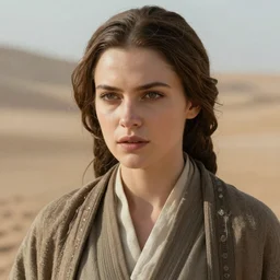 Rebecca Ferguson as lady Jessica from Dune photo realistic 4k extremely beautiful