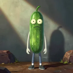 it's pickle rick