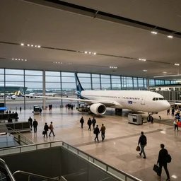 in universe b 5 1 2, scenery of london airport