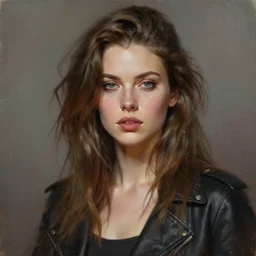perfectly - portrait of a female rockstar character, intricate, highly detailed, digital painting, loose brush strokes, realistic shaded lighting, artstation, concept art, smooth, sharp focus, illustration, realism, oil painting, unreal engine 5, 8 k, art by peter mohrbacher and and sam spratt