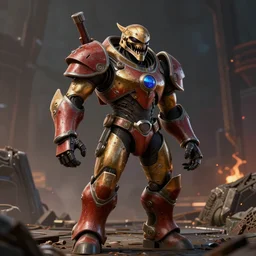 samus from metroid dread in doom 2 0 1 6 eternal unreal engine