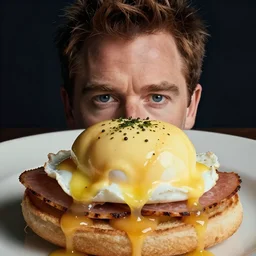 eggs benedict cumberbatch, benedict cumberbatch's face on an egg