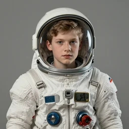 (boy in a retro space suit) . muted colors. by Jean-Baptiste Monge !!!!!!!!!!!!!!!!!!!!!!!!!!!!!!!!!!!!!!!!
