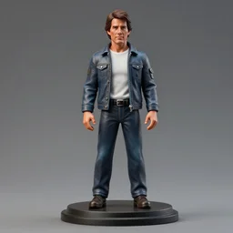 hand painted tom cruise figurine, scale, deluxe, hyperdetailed, artstation, cgsociety, 8 k