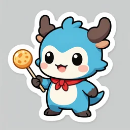 cute miss mascot za © blitz za © blitz zebstrika food sticker art, cronobreaker, beeple game icon