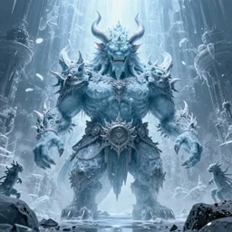 giant ice demon