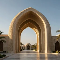 futuristic arch design by Hassan Fathy