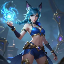Ahri from League of Legends as Starlight from The Boys