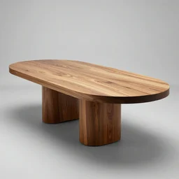 futuristic wood table by frank gehry