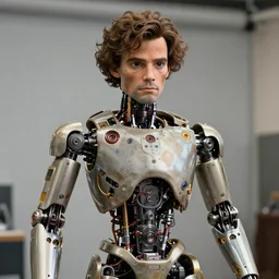 animatronic Peter Dinklage, exposed mechanics, photo, Stan Winston studios, detailed, 4k
