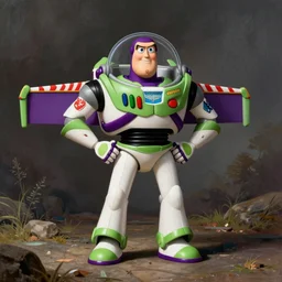 buzz lightyear by rembrandt