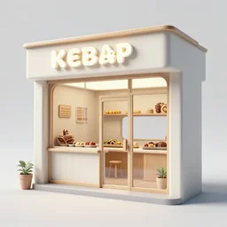 Kebab Shop designed by HR GIGER