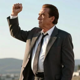 detailed ultrarealistic medium shot photography of nicholas cage as rocky balboa wins cinematic
