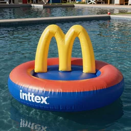 intex inflatable mcdonalds, product photo