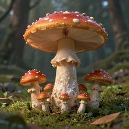 Mushroom humanoid