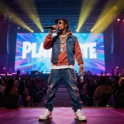 playboi carti concert in fortnite, ad, 4k