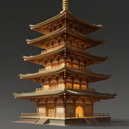 the tower of japanese, intricate, elegant, volumetric lighting, digital painting, highly detailed, artstation, sharp focus, illustration, concept art, ruan jia, steve mccurry