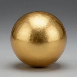 a golden sphere handpainted, hyper detailed