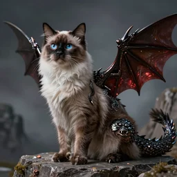 ragdoll cat dragon hybrid