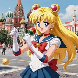 sailor jupiter play in maracas, background ussr street in big moscow, anime art, unreal render, hyper detailed drawing, intricate, anime key visual, manga, digital painting, artstation, hard focus, symmetry, illustration, landscape