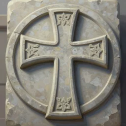 intricate detail of a cross marked crafted in a stone on a high impact, highly detailed, digital painting, artstation, smooth, symmetrical, sharp focus, illustration