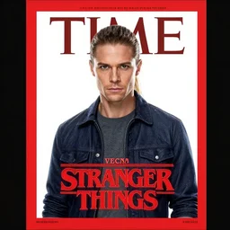 Time Magazine cover of Vecna from StrangerThings Series