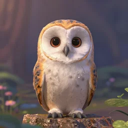 A barn owl man, from Disney Pixar\'s Up (2009)