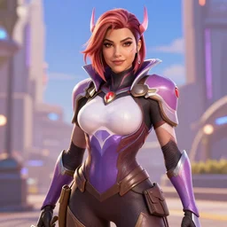 Camila Mendes as Sombra in Overwatch