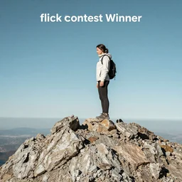 flickr contest winner a colorized photo a woman standing on top of a mountain next to a dog 1960 photo taken with ektachrome photo taken with provia provia by Scarlett Hooft Graafland synthetism