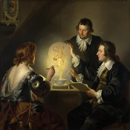 artists creating art without no sales or likes in baroque painting,, painting by gaston bussiere, craig mullins, j. c. leyendecker, lights, art by ernst haeckel, john william godward, hammershøi,,