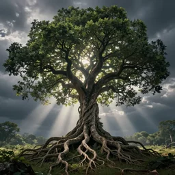 dream that our soul is just one root off a greater tree that climbs high up through the many dimensions and realities until it eventually reaches nirvana