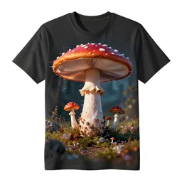 a trippy mushroom satellite image for a t-shirt, glitched