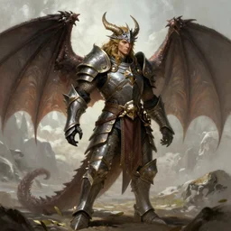 Dragon-humanoid Male Dragonborn Paladin full wide angle portrait, highly detailed, digital painting, artstation, concept art, sharp focus, illustration, art by artgerm and greg rutkowski and alphonse mucha