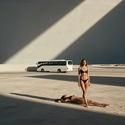 🆓🫔👙🚌 in the style of voyeuristic photography