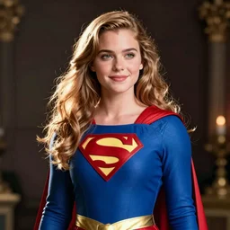 young robin wright from the princess bride as supergirl