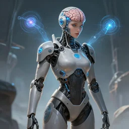 time travel navigator with tachyon guidance systems and brain implants : : augmented cyborg, highly detailed, digital painting, artstation, concept art, smooth, sharp focus, illustration, art by wlop, mars ravelo and greg rutkowski