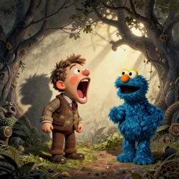 little mr screaming mouth by roger hargreaves and jim henson, behance