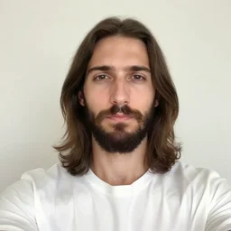 selfie by jesus, duckface expression